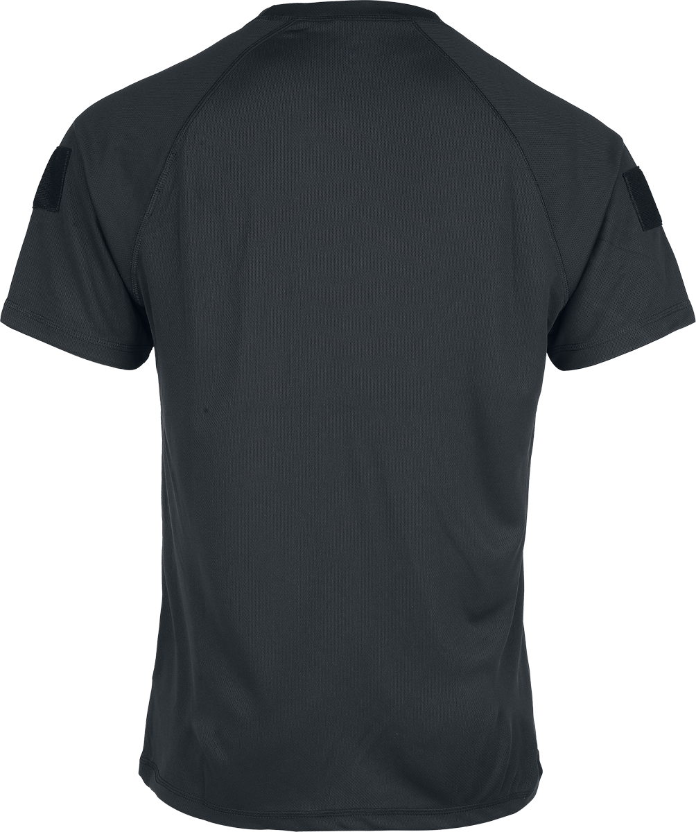 T-Shirt Manches courtes  de Brandit - Top à manches longues et séchage rapide - S à 4XL - pour Homme - noir - Brandit - View 2