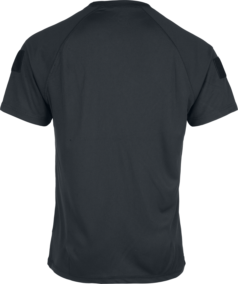 T-Shirt Manches courtes  de Brandit - Top à manches longues et séchage rapide - S à 4XL - pour Homme - noir - Brandit - View 2