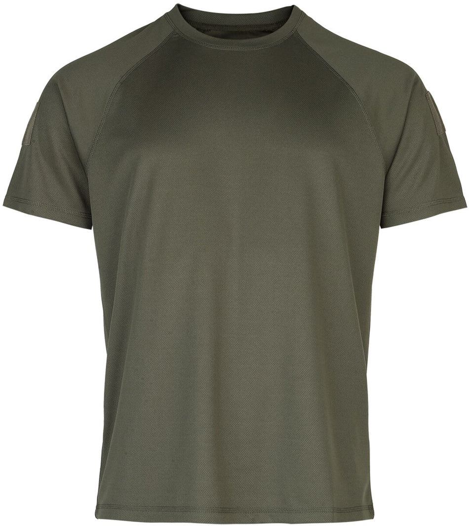 T-Shirt Manches courtes  de Brandit - Top à manches longues et séchage rapide - S à 5XL - pour Homme - olive - Brandit