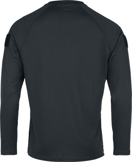 T-shirt manches longues  de Brandit - Top à manches longues et séchage rapide - S à 5XL - pour Homme - noir - Brandit - View 2