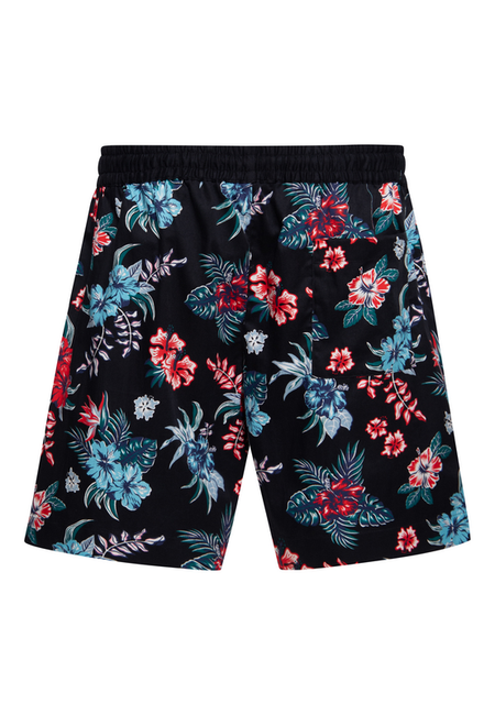 Short Rockabilly de King Kerosin - Hibiscus - Short - S à 3XL - pour Homme - noir - King Kerosin - View 2