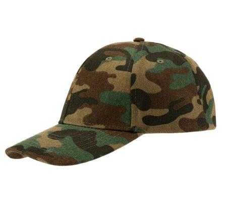 Casquette  de Brandit - Base Cap - pour Unisexe - camouflage forêt - Brandit