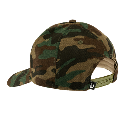 Casquette  de Brandit - Base Cap - pour Unisexe - camouflage forêt - Brandit - View 2