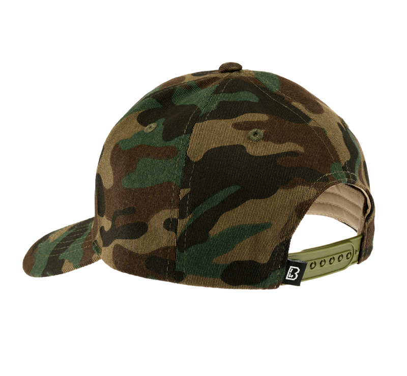 Casquette  de Brandit - Base Cap - pour Unisexe - camouflage forêt - Brandit - View 2
