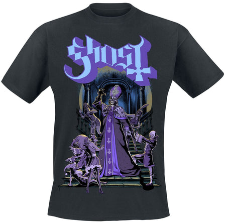 T-Shirt Manches courtes  de Ghost - Masquerade - S à 5XL - pour Homme - noir - Ghost