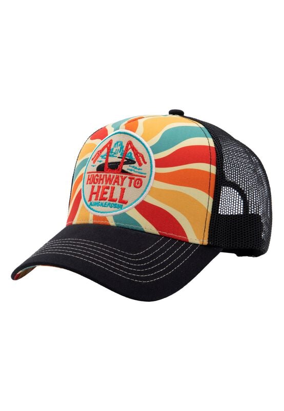Casquette Rockabilly de King Kerosin - Highway to Hell - Casquette - pour Unisexe - multicolore - King Kerosin