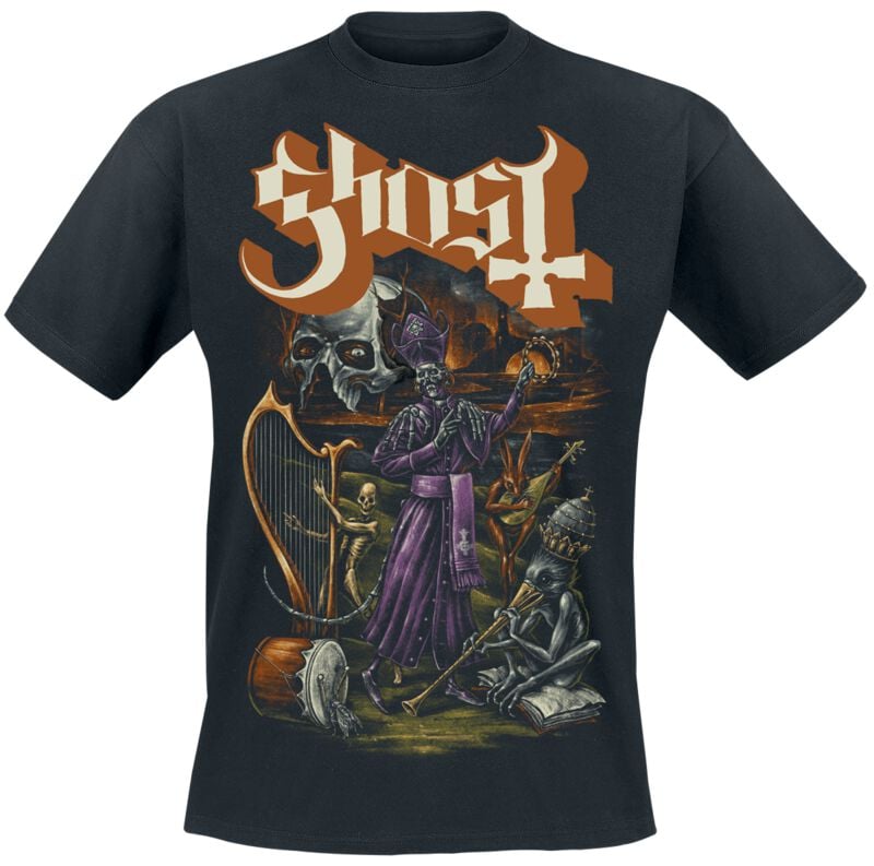 T-Shirt Manches courtes  de Ghost - What Music They Make - S à 5XL - pour Homme - noir - Ghost
