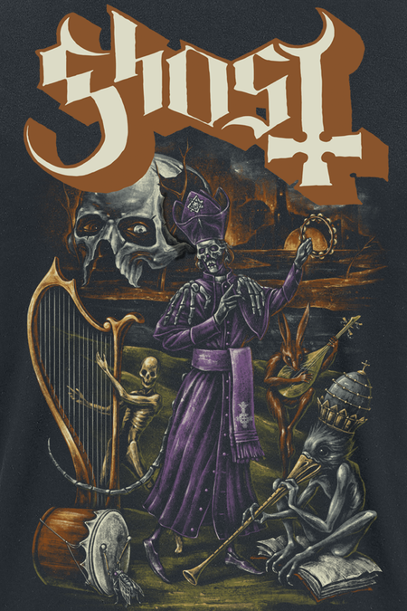 T-Shirt Manches courtes  de Ghost - What Music They Make - S à 5XL - pour Homme - noir - Ghost - View 2