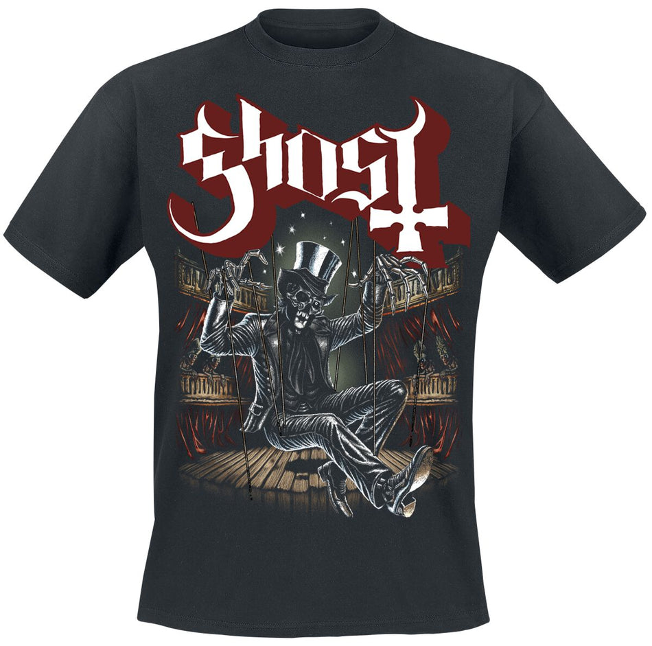 T-Shirt Manches courtes  de Ghost - Pull The Strings - S à 5XL - pour Homme - noir - Ghost