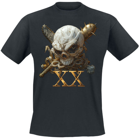 T-Shirt Manches courtes  de Five Finger Death Punch - Golden Horde XX - S à 5XL - pour Homme - noir - Five Finger Death Punch