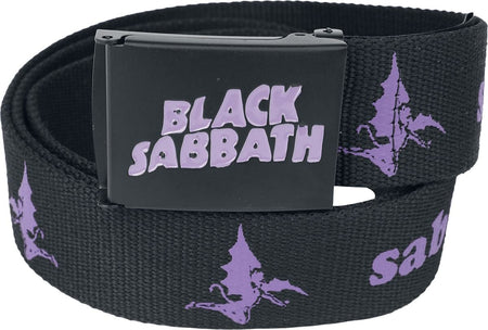 Ceinture  de Black Sabbath - Logo - pour Unisexe - noir - Black Sabbath