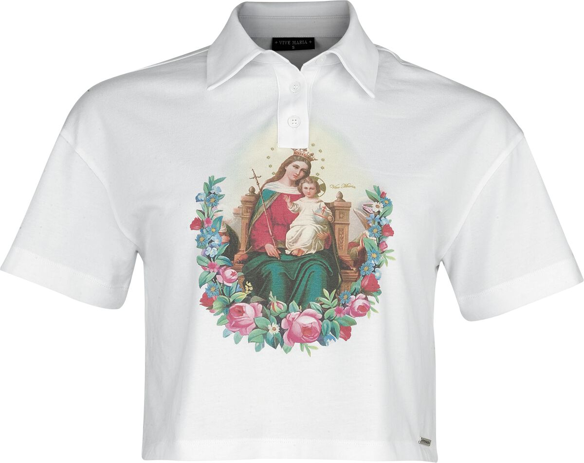 T-Shirt Manches courtes  de Vive Maria - Maria and Child - S à XXL - pour Femme - blanc - Vive Maria