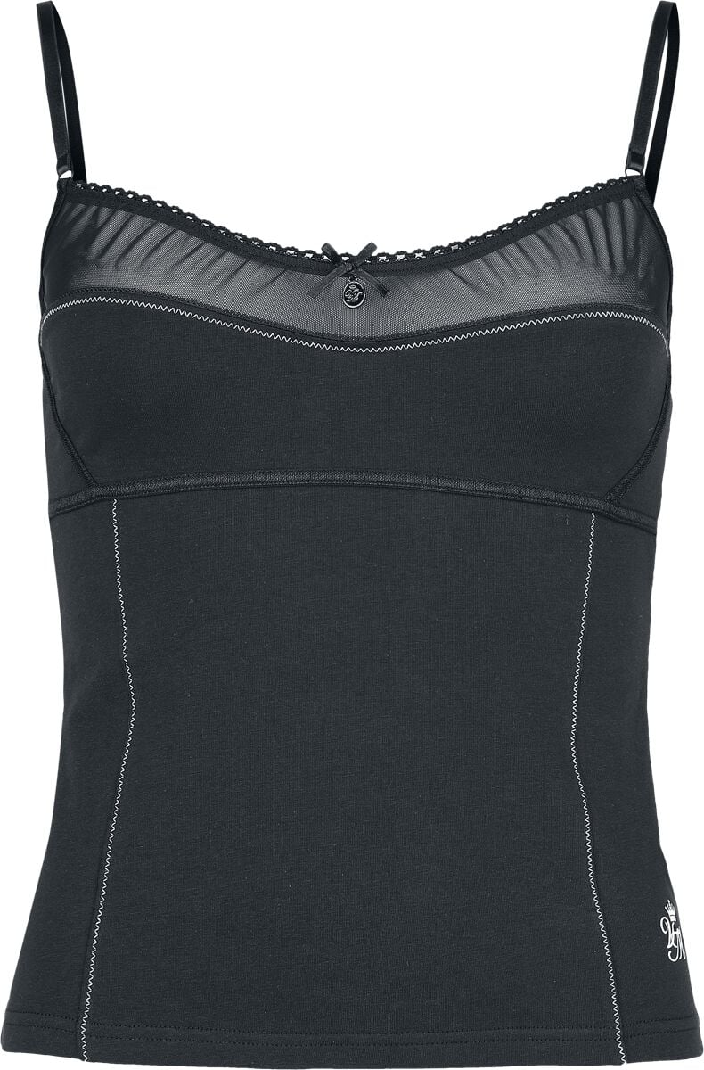 Top  de Vive Maria - Coquette - S à XXL - pour Femme - noir - Vive Maria