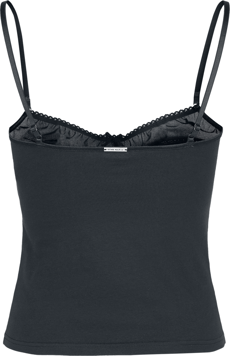 Top  de Vive Maria - Coquette - S à XXL - pour Femme - noir - Vive Maria - View 2