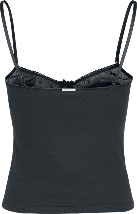 Top  de Vive Maria - Coquette - S à XXL - pour Femme - noir - Vive Maria - View 2