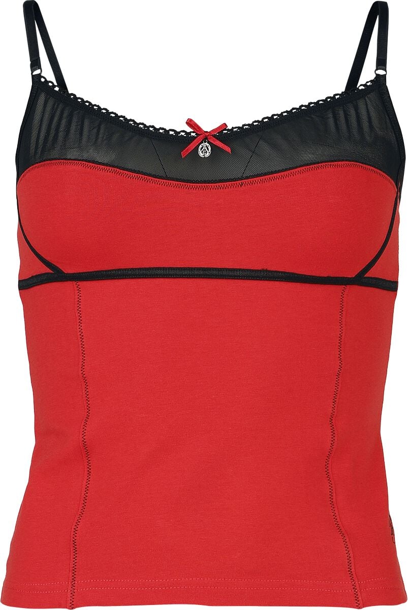 Top  de Vive Maria - Coquette - S à XXL - pour Femme - rouge - Vive Maria
