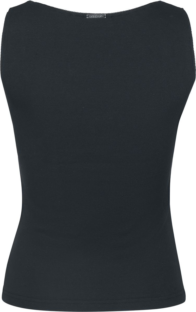 Top  de Vive Maria - Coquette Top - S à XXL - pour Femme - noir - Vive Maria - View 2