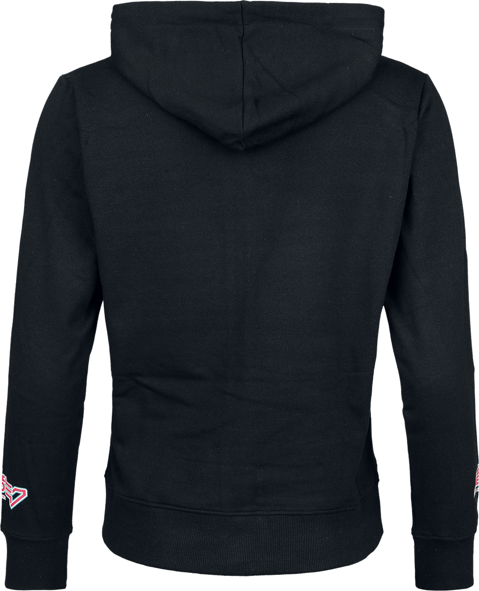 Sweat-shirt zippé à capuche  de Hatsune Miku - S à XXL - pour Femme - noir - Hatsune Miku - View 2