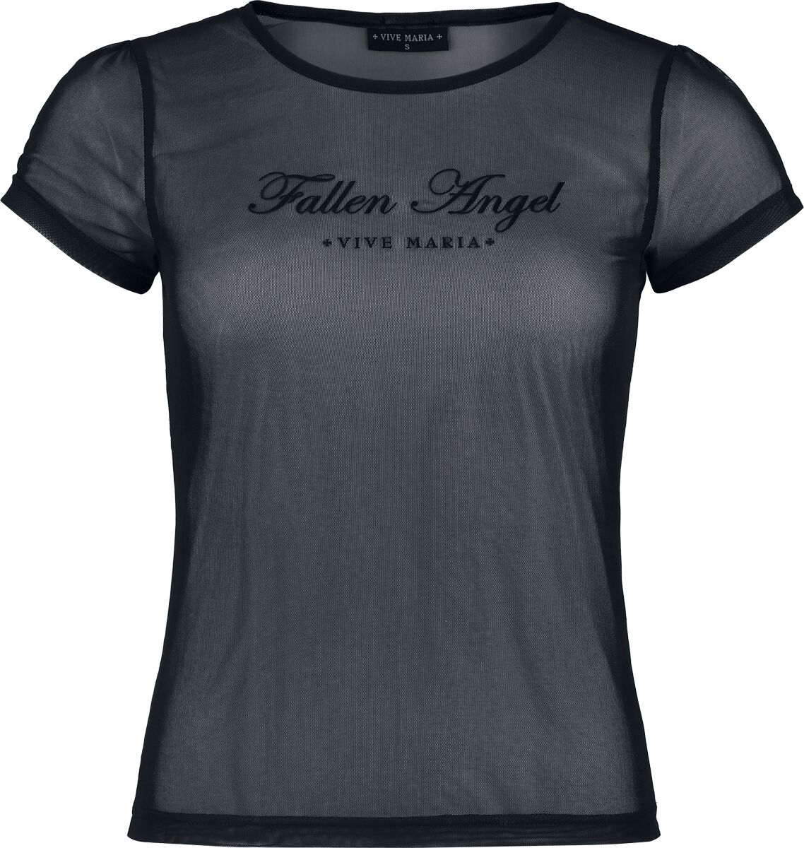 T-Shirt Manches courtes  de Vive Maria - Fallen Angel - S à XXL - pour Femme - noir - Vive Maria