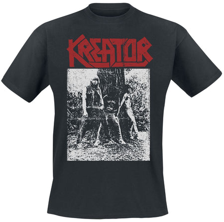 T-Shirt Manches courtes  de Kreator - Vintage Photo - S à 3XL - pour Homme - noir - Kreator