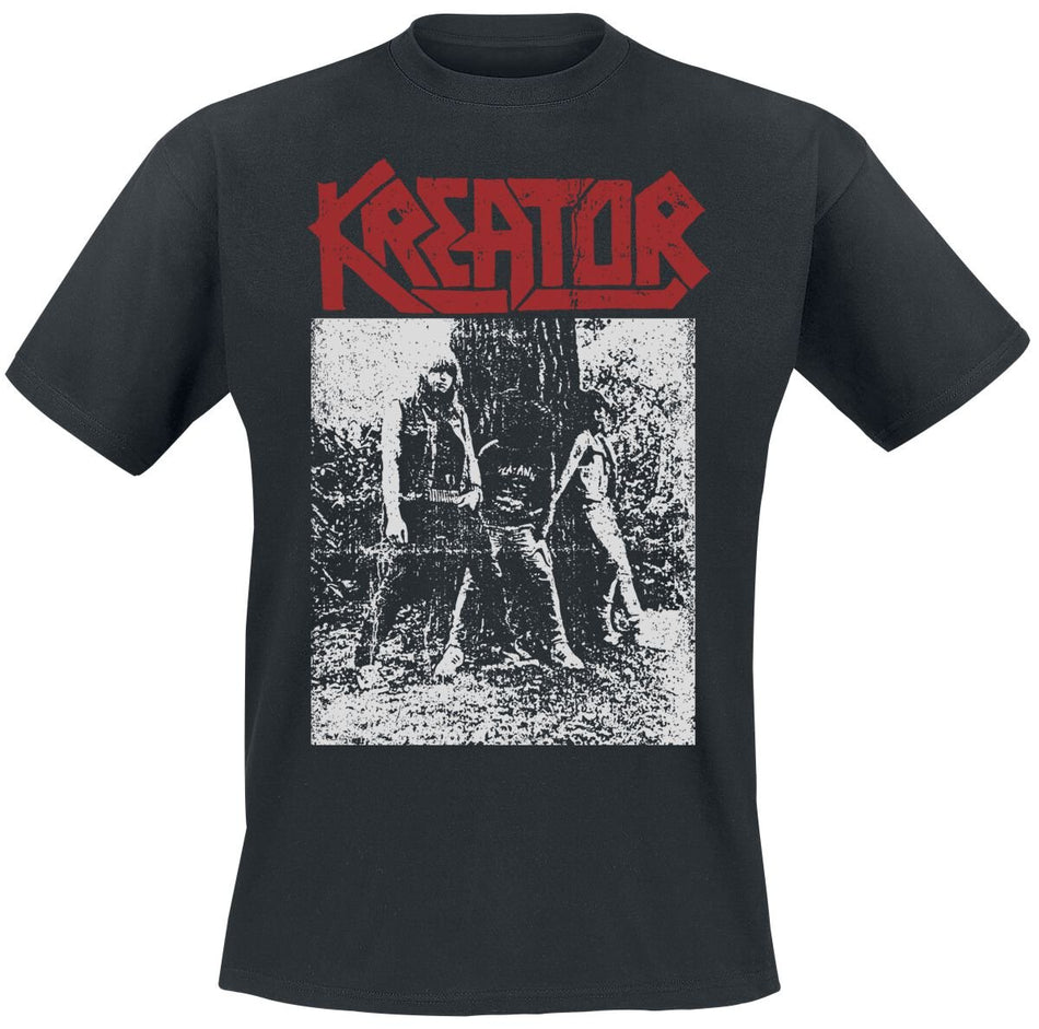 T-Shirt Manches courtes  de Kreator - Vintage Photo - S à 3XL - pour Homme - noir - Kreator