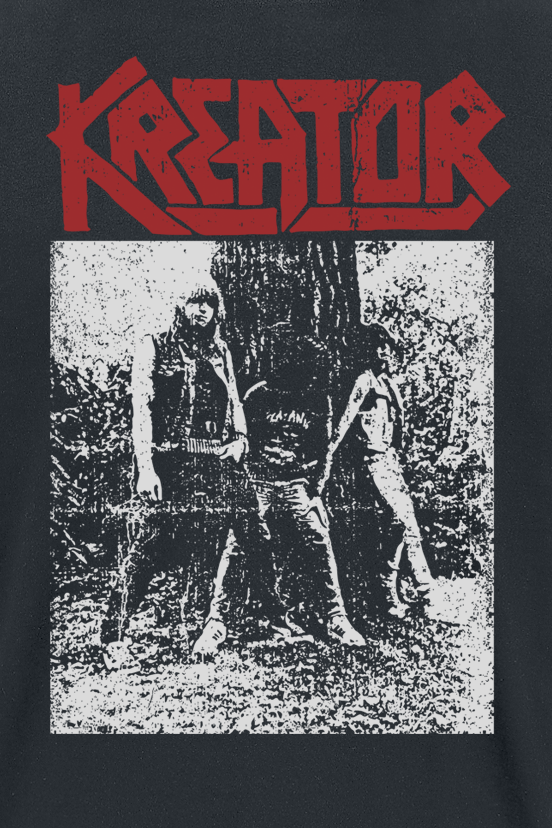 T-Shirt Manches courtes  de Kreator - Vintage Photo - S à 3XL - pour Homme - noir - Kreator - View 2