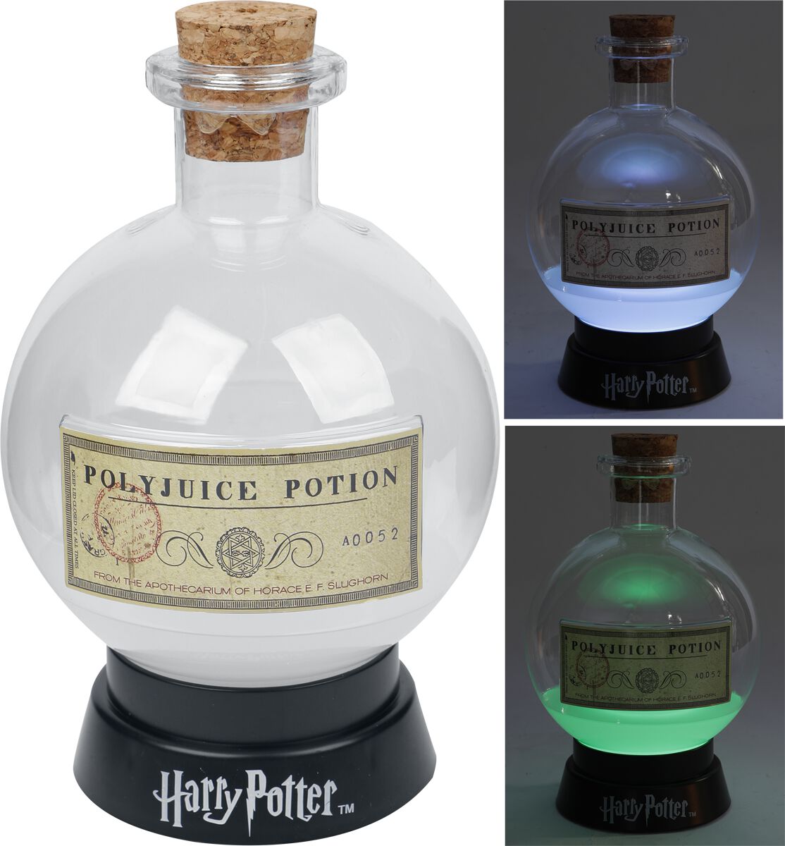 Lampe  de Harry Potter - Polynectar - Lampe Couleurs Changeantes - pour Unisexe - Standard - Harry Potter
