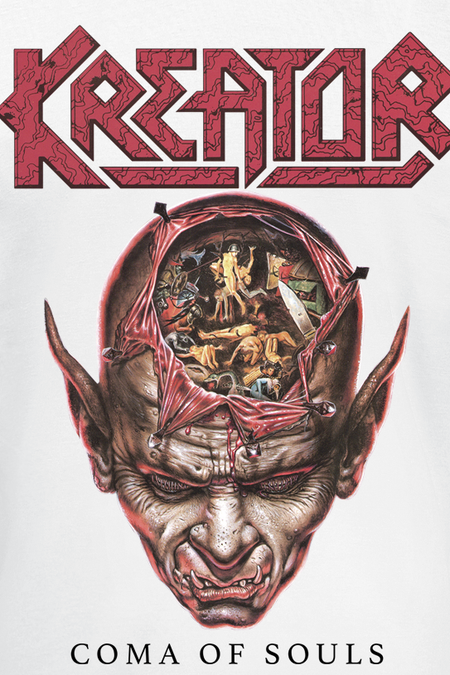 T-Shirt Manches courtes  de Kreator - Coma of souls - S à 3XL - pour Homme - blanc - Kreator - View 2