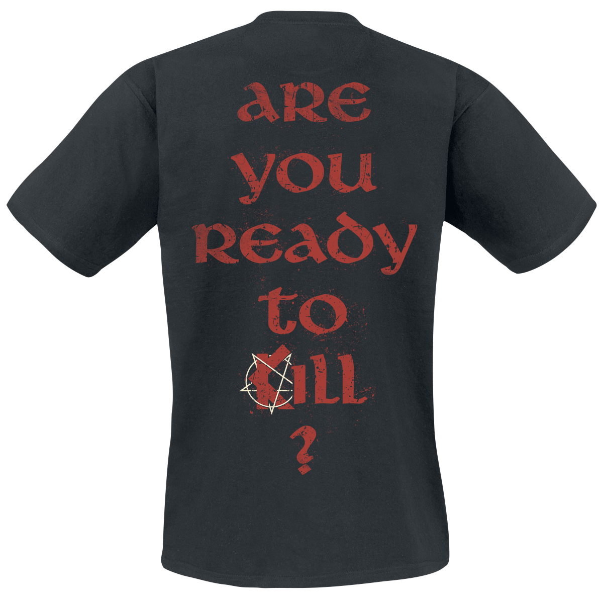 T-Shirt Manches courtes  de Kreator - Ready To Kill - S à 3XL - pour Homme - noir - Kreator - View 2