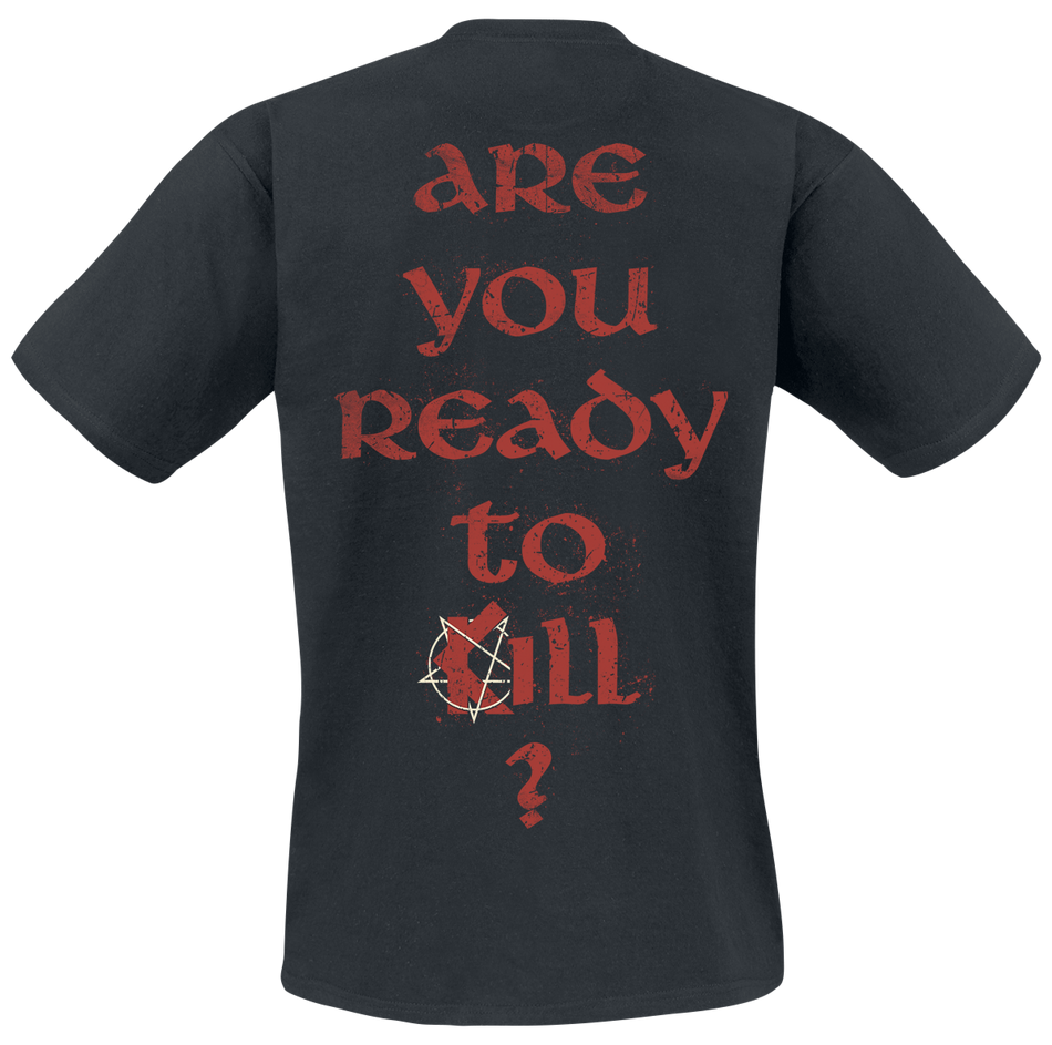 T-Shirt Manches courtes  de Kreator - Ready To Kill - S à 3XL - pour Homme - noir - Kreator - View 2