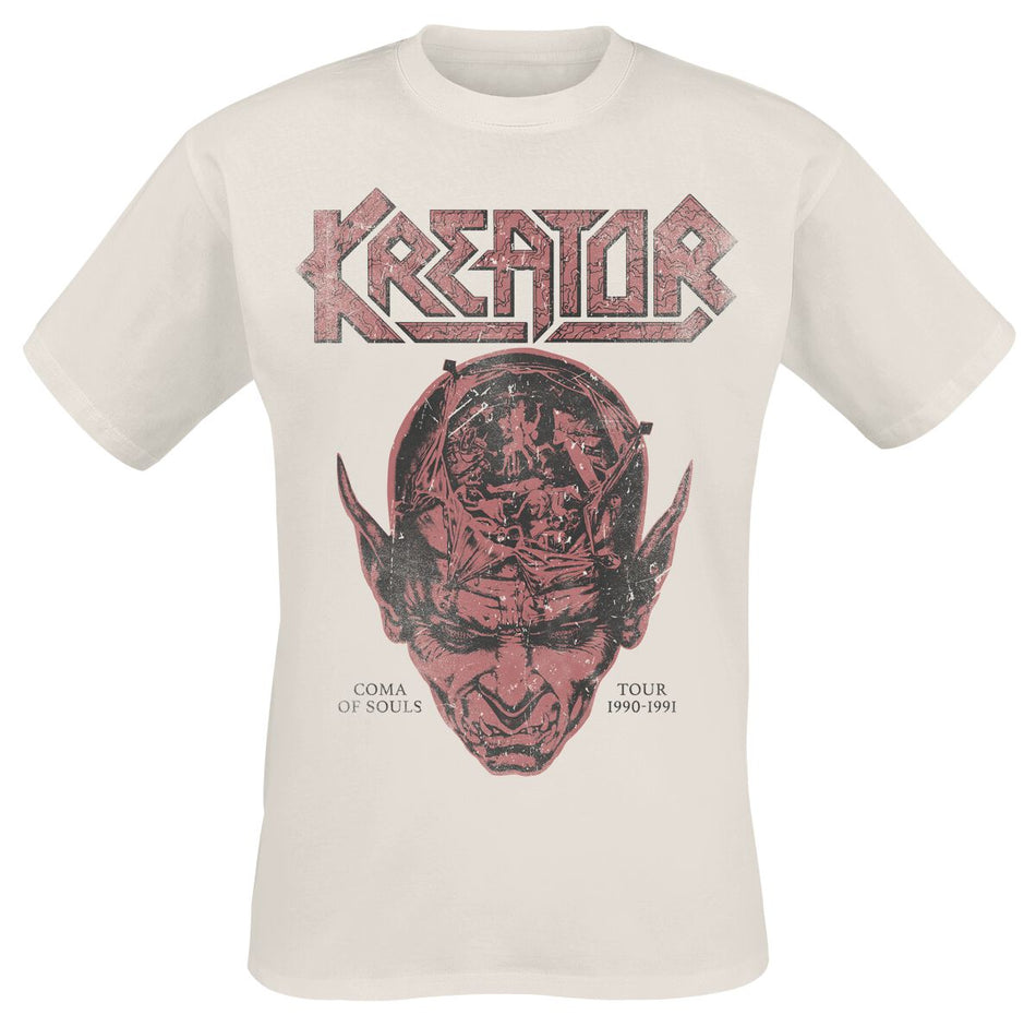T-Shirt Manches courtes  de Kreator - Vancouver 1991 - S à 3XL - pour Homme - naturel - Kreator