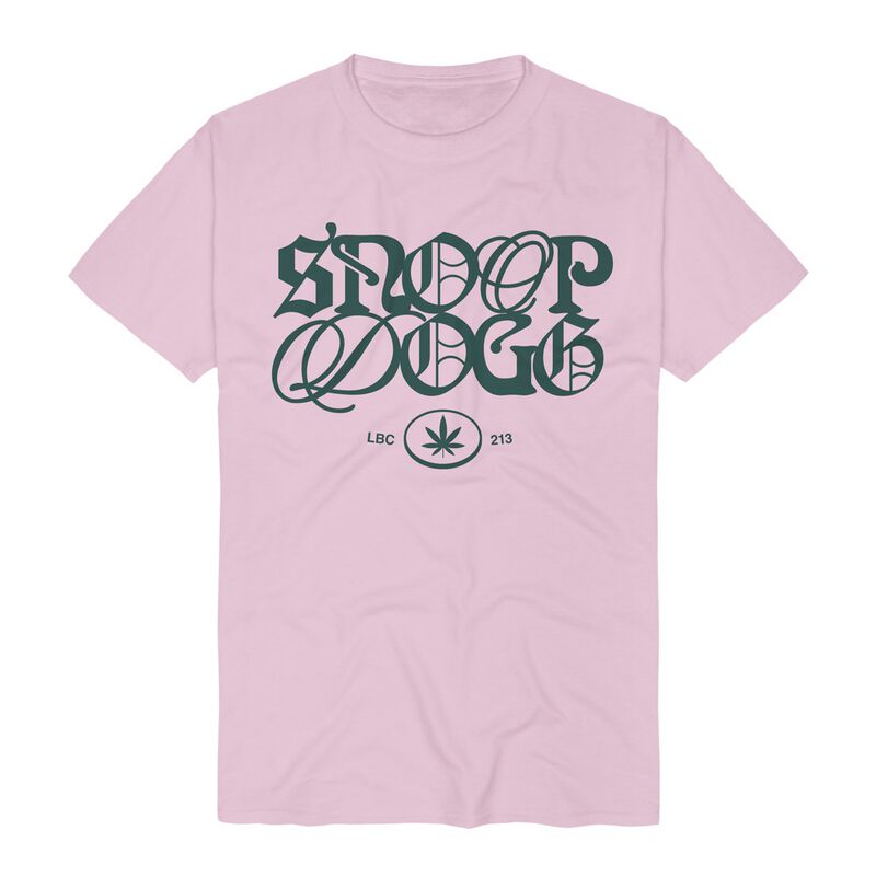 T-Shirt Manches courtes  de Snoop Dogg - Mashup Logo - S à 3XL - pour Homme - rose clair - Snoop Dogg