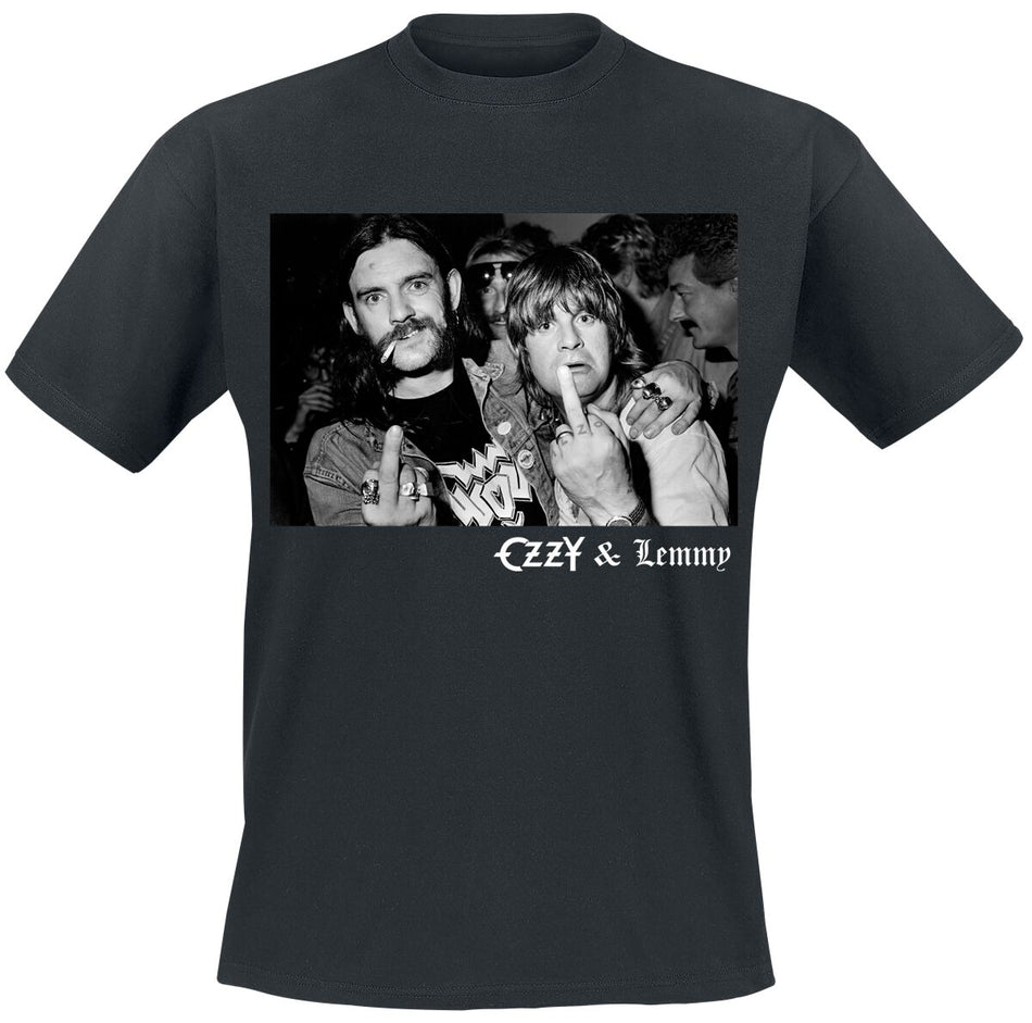 T-Shirt Manches courtes  de Ozzy Osbourne - Hellraiser - Ozzy & Lemmy - S à 5XL - pour Unisexe - noir - Ozzy Osbourne