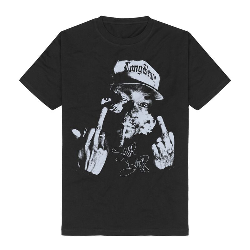 T-Shirt Manches courtes  de Snoop Dogg - Smoke - S à 3XL - pour Homme - noir - Snoop Dogg