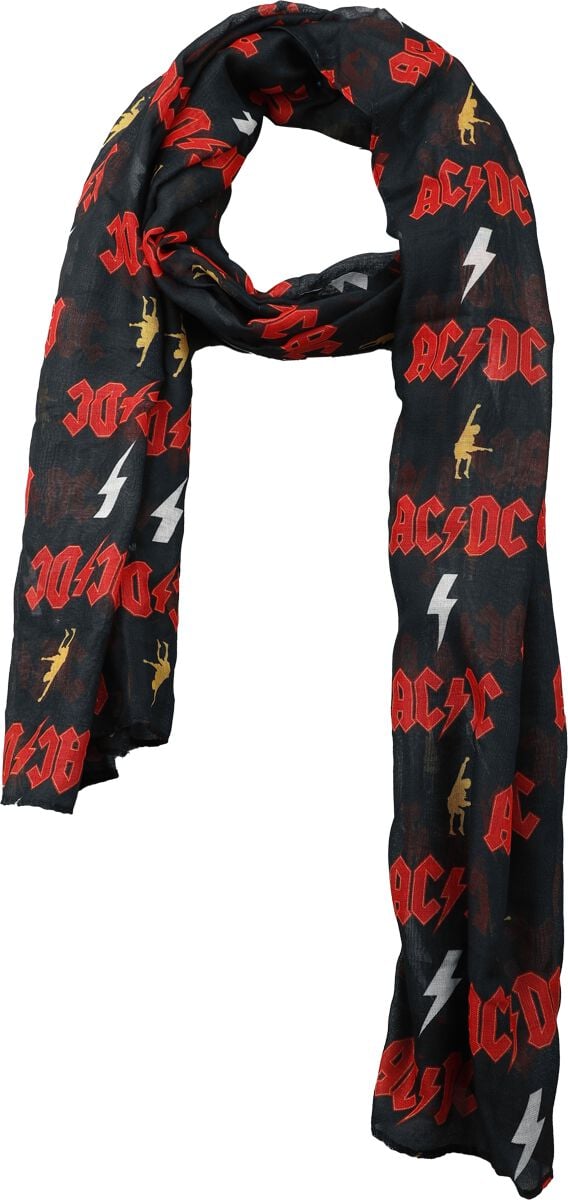 Foulard  de AC/DC - Logo - pour Unisexe - noir/rouge - AC/DC