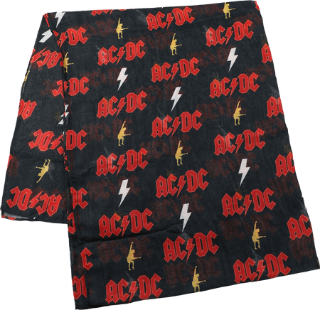 Foulard  de AC/DC - Logo - pour Unisexe - noir/rouge - AC/DC - View 2