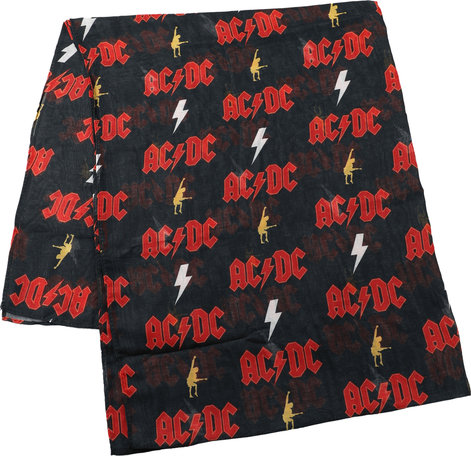Foulard  de AC/DC - Logo - pour Unisexe - noir/rouge - AC/DC - View 2