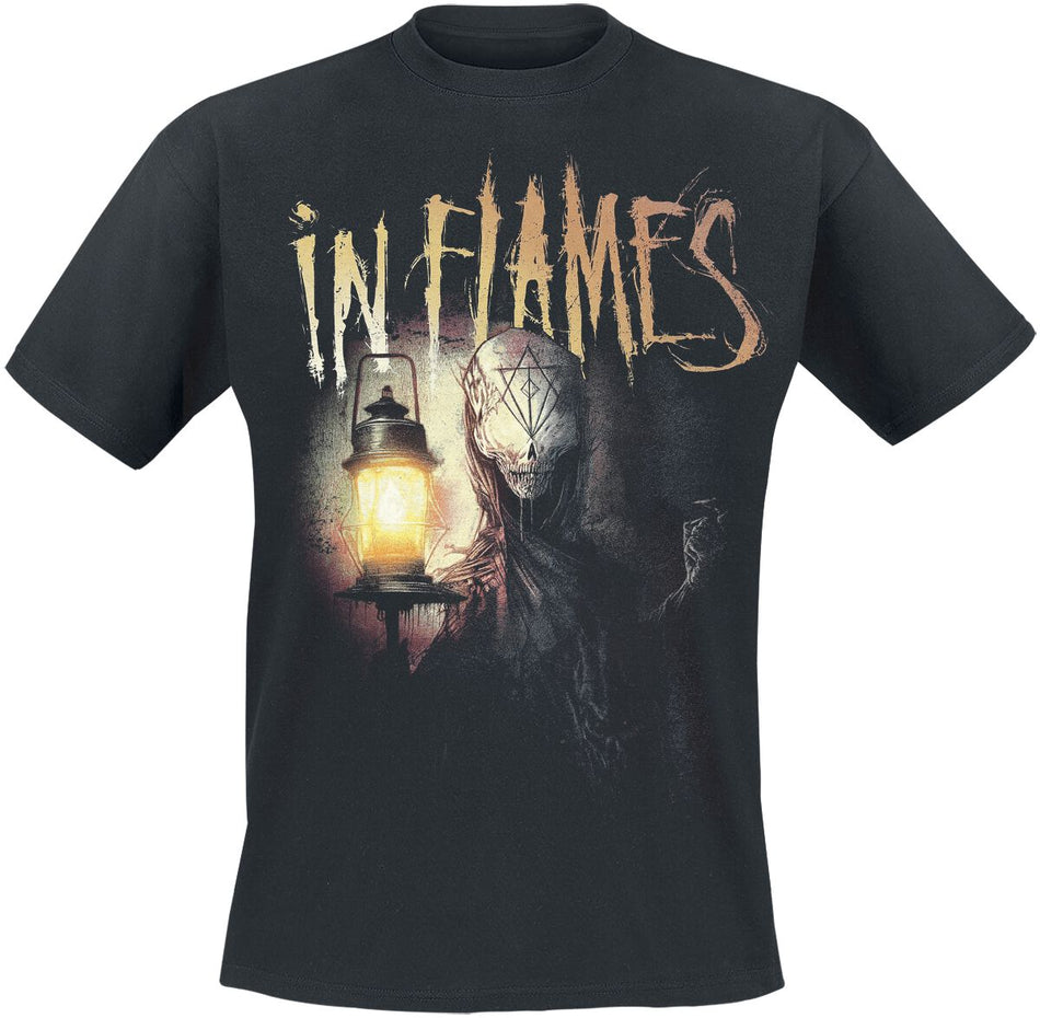 T-Shirt Manches courtes  de In Flames - European Tour 2025 - S à 3XL - pour Homme - noir - In Flames