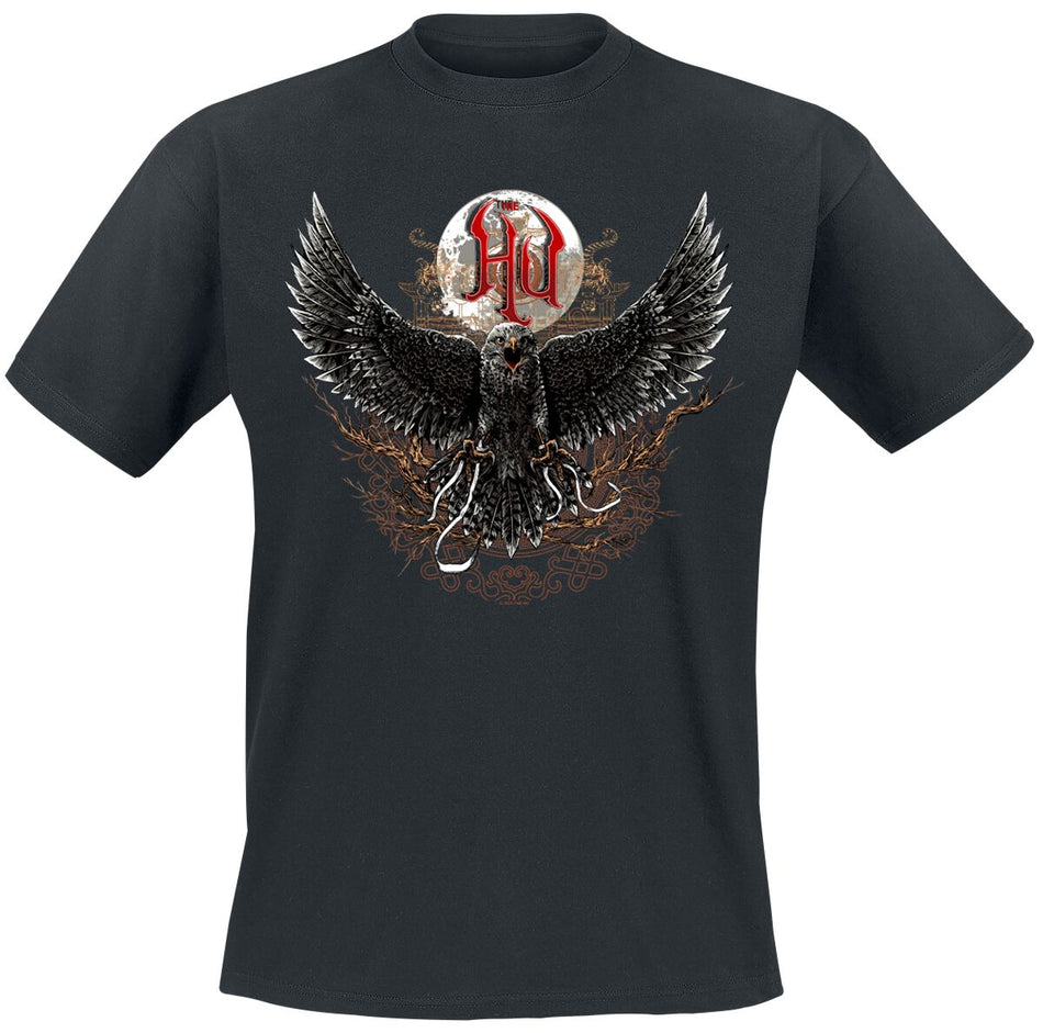 T-Shirt Manches courtes  de The Hu - Hawk Temple - S à XXL - pour Homme - noir - The Hu