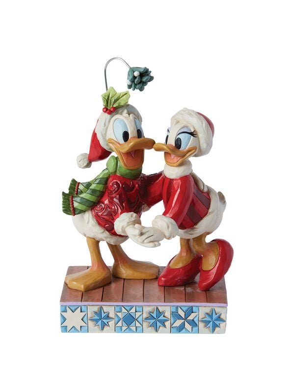 Figurine de collection Disney de Mickey & Minnie Mouse - Donald & Daisy - Houx - pour Indifférent - multicolore - Mickey & Minnie Mouse