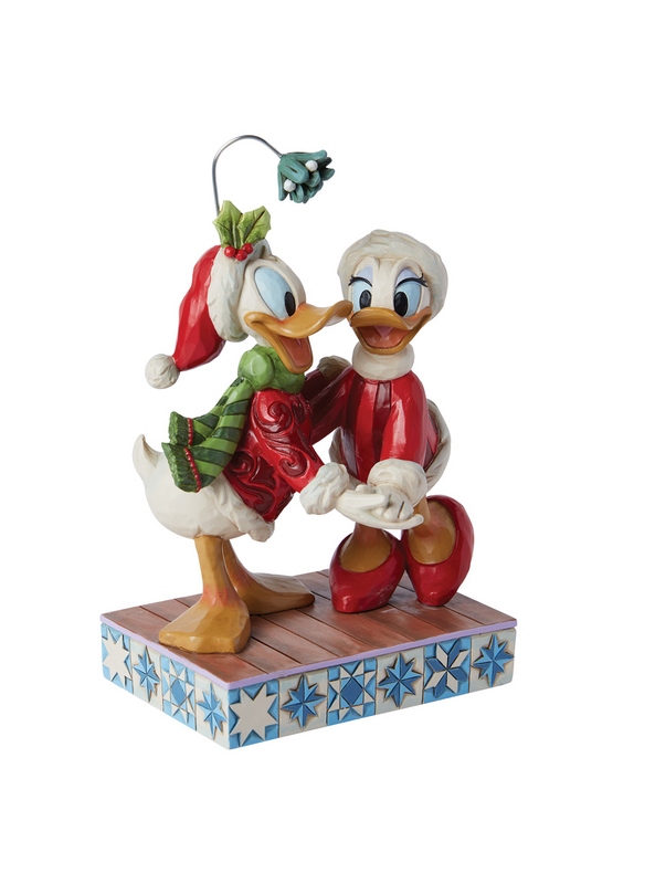 Figurine de collection Disney de Mickey & Minnie Mouse - Donald & Daisy - Houx - pour Indifférent - multicolore - Mickey & Minnie Mouse - View 2