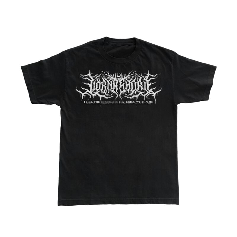 T-Shirt Manches courtes  de Lorna Shore - Everblack Logo - S à XXL - pour Homme - noir - Lorna Shore