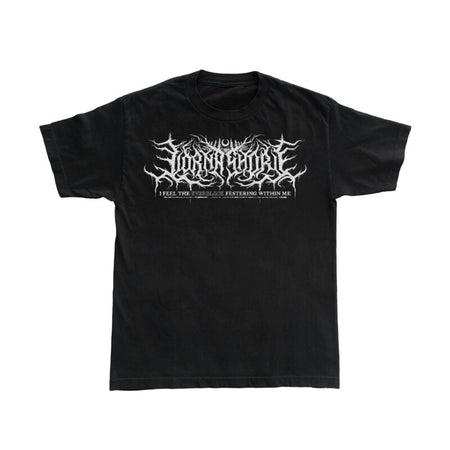T-Shirt Manches courtes  de Lorna Shore - Everblack Logo - S à XXL - pour Homme - noir - Lorna Shore