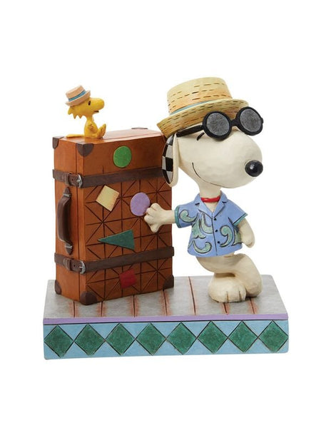 Figurine de collection  de Snoopy - Travelling Pals - pour Indifférent - multicolore - Snoopy
