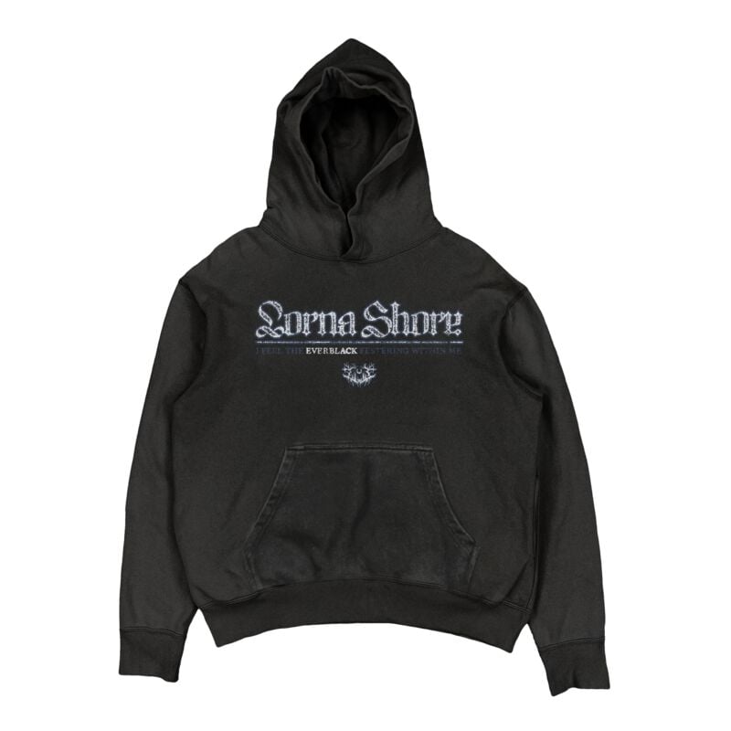 Sweat-shirt à capuche  de Lorna Shore - Everblack Blue - S à XXL - pour Homme - noir - Lorna Shore