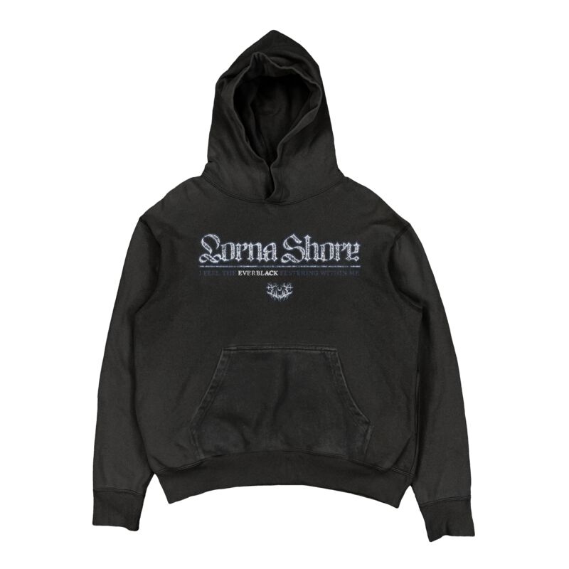 Sweat-shirt à capuche  de Lorna Shore - Everblack Blue - S à XXL - pour Homme - noir - Lorna Shore