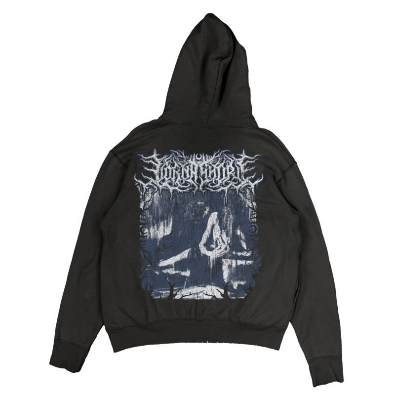 Sweat-shirt à capuche  de Lorna Shore - Everblack Blue - S à XXL - pour Homme - noir - Lorna Shore - View 2