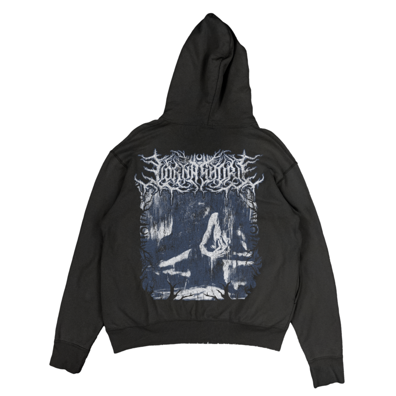 Sweat-shirt à capuche  de Lorna Shore - Everblack Blue - S à XXL - pour Homme - noir - Lorna Shore - View 2