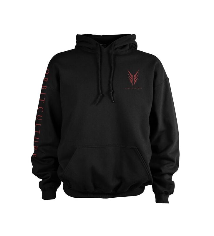 Sweat-shirt à capuche  de Orbit Culture - Vultures Of North - S à XL - pour Homme - noir - Orbit Culture