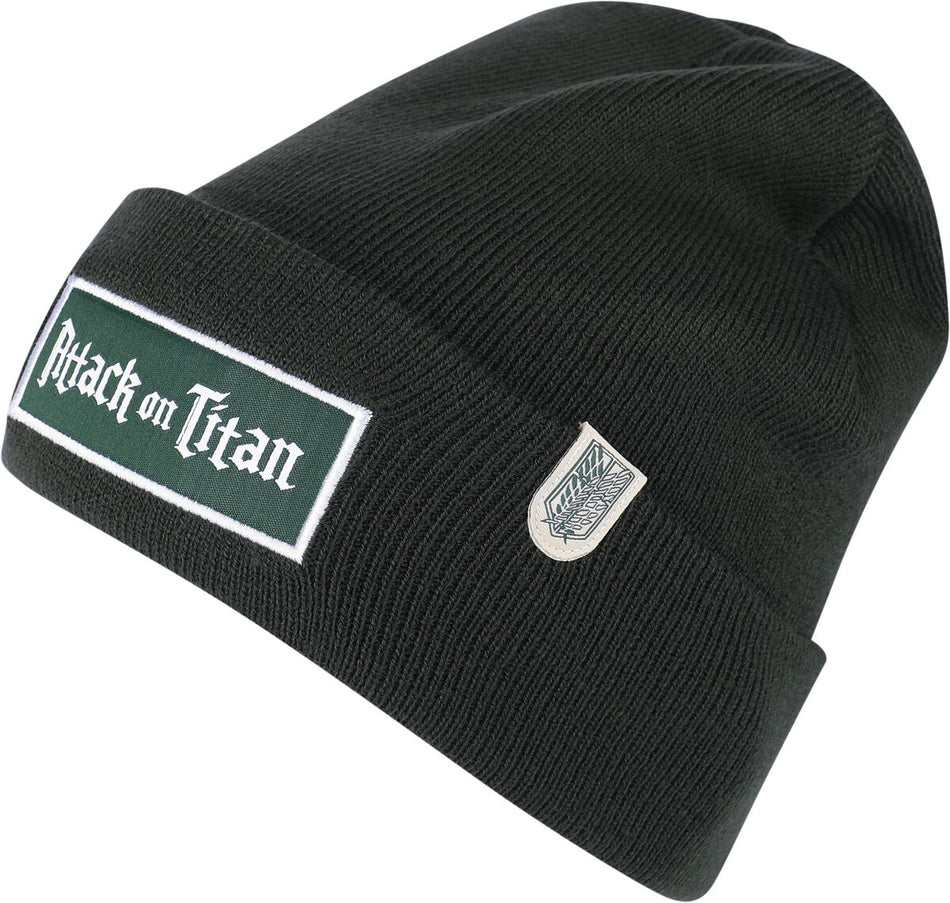 Bonnet  de L'Attaque Des Titans - Logo - pour Unisexe - vert - L'Attaque Des Titans
